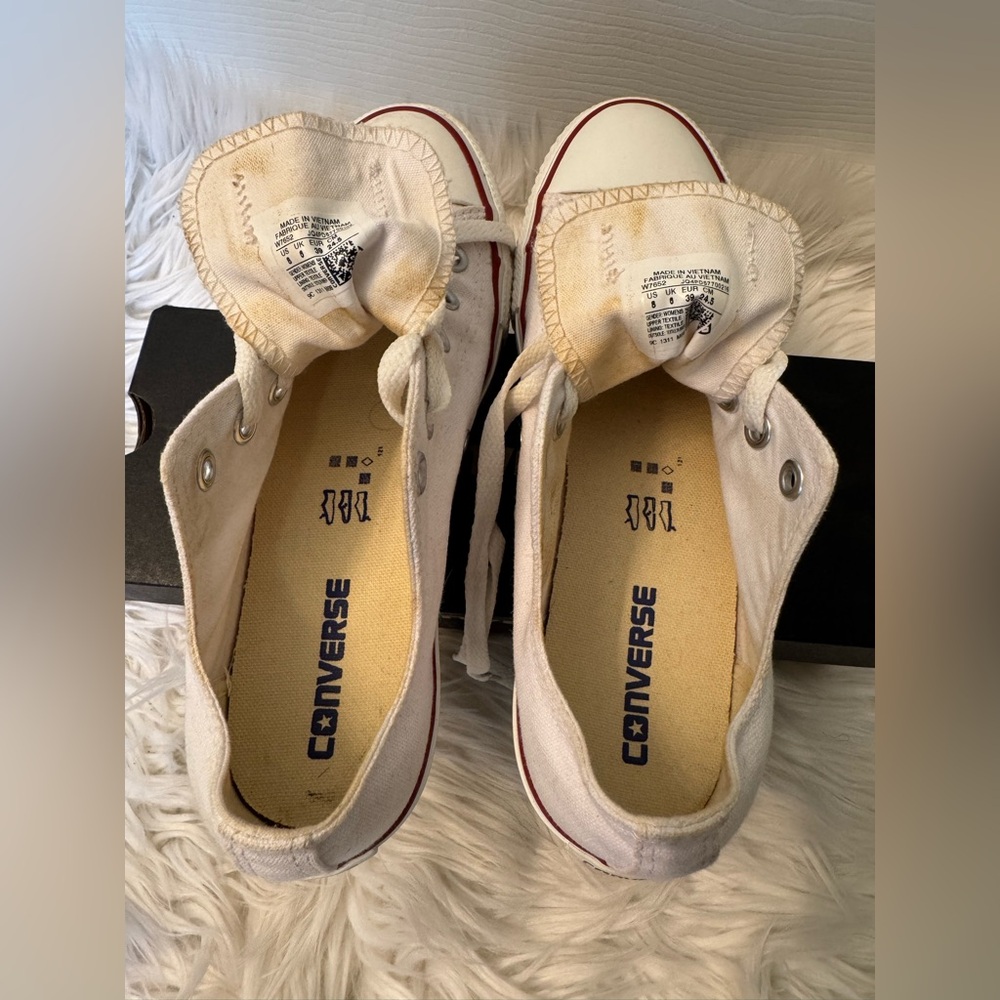Converse Women's White All Star - Picture 4 of 6
